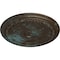 Ekena Millwork Carlsbad Ceiling Medallion (Fits Canopies up to 5 1/2"), 31 1/8"OD x 1 1/2"P, Bronze Blue Patina CM31CABBS - alternate 2